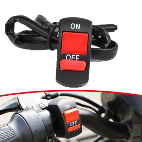 Bouton marche/arrêt pour quad et moto résistant aux pannes électriques