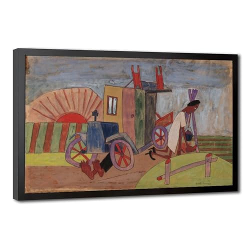 Impression sur toile Breakdown William H. Johnson déco murale bureau chic
