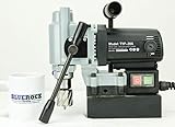 TYP-28A Mag Drill BLUEROCK Tools MINI Magnetic Drill Typhoon Small Mag Annular