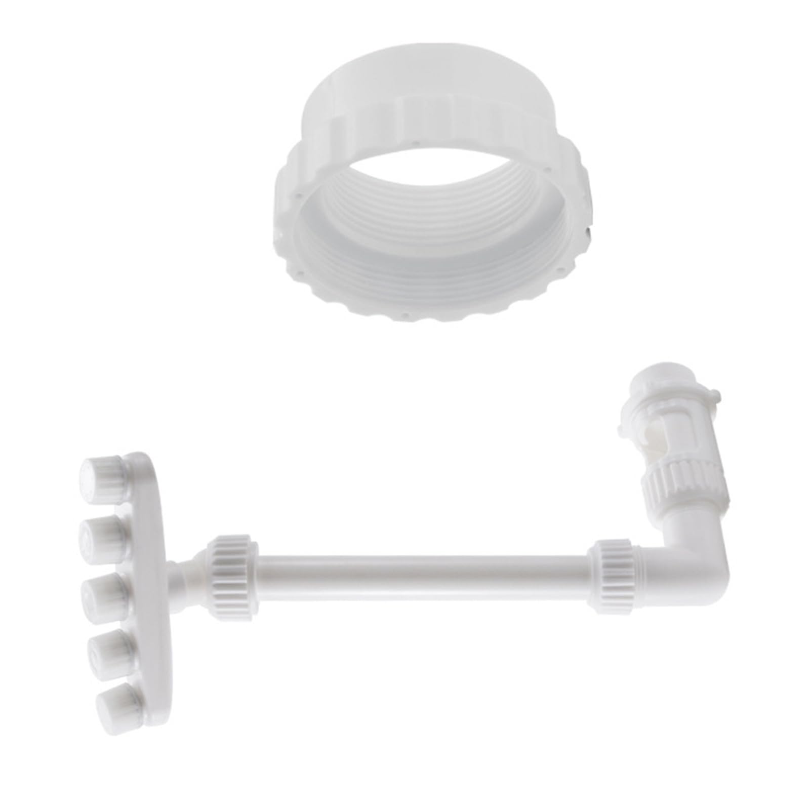 Pool Water Fountain Five Nozzles Waterfall Sprinkler Pool Waterfall Sprayers Swimming Accessories Five Nozzles Sprinkler for Cooling Sprayers