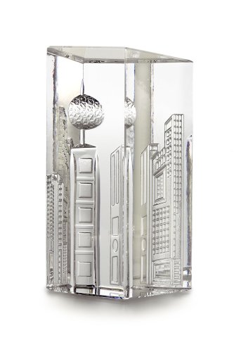 Waterford Times Square Prism Paperweight