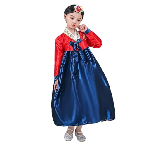 Vestido niña Hanbok coreano tradicional cosplay miniatura 2