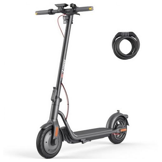NAVEE V25i Pro E-Scooter mit Straßenzulassung – 20 km/h, 300W Motor, 25km Reichweite, 100kg Tragkraft, Doppelfalt-Design, IPX5 wasserdicht, 10" Luftreifen, App-Steuerung