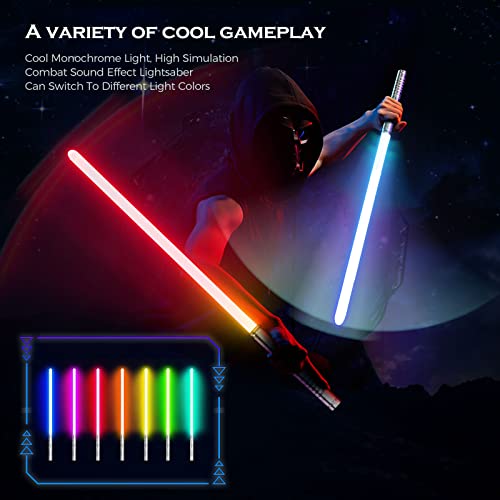 Lichtschwert Kotsy FX mit RGB 7 Farben und Metallgriff