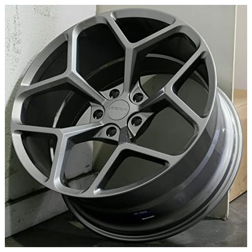 20" 20x10/20x11 5x120 MRR M228 Wheels For Chevy Camaro SS RS Z28 Gunmetal Rims Set