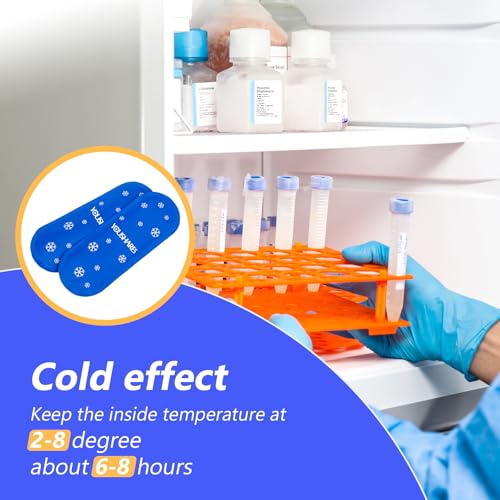 youshares diabetes ice packs for insulated medication travel bag - tsa approved ice packs for insulin cooler travel case mini ice packs suitable for most medication cooler travel case2 packs