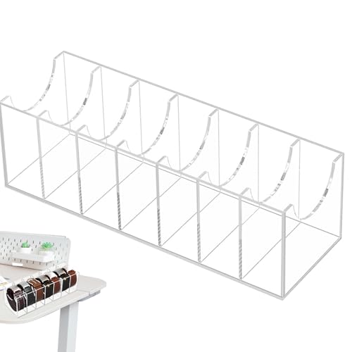 Organizzatore della cintura - Porta di stoccaggio acrilico, contenitore per display chiaro | Case del cassetto 'armadio Multiuso Scatola per ganci Veste Cravatta per braccialetti per la