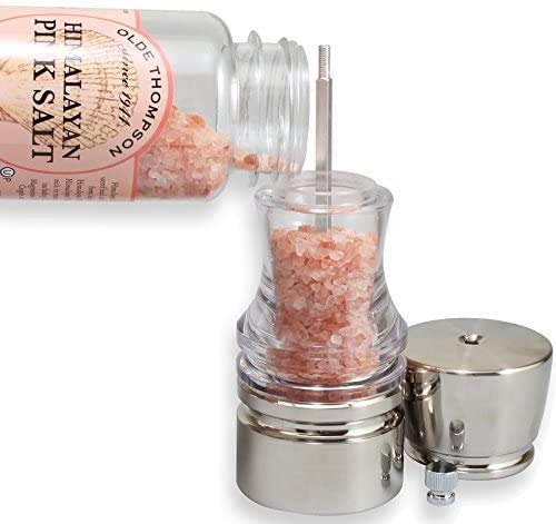 Olde Thompson Himalayan Pink Coarse Crystals Salt Mill Refill, 15.1 oz, Clear (Twо Pаck) - Thumbnail 2