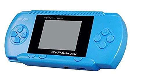 Image of TMG Handheld Game light 3000- 8 Bit Video Game Console for Kids Boys with Free 2 Games Cassette,Christmas and Birthday Gifts.(Ice Blue )