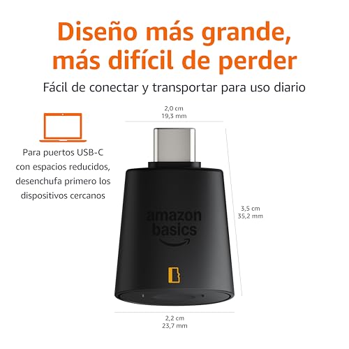 Amazon Basics Lector de tarjetas micro-SD USB C 3.0 - imagen 3