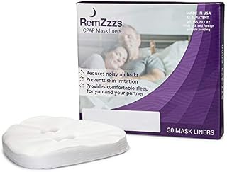 RemZzzs Minimal Contact Cpap Mask Liners (6C-AVK) - Reduce Noisy Air Leaks