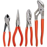 Stanley Proto J200XLS Xl Series Cutting Pliers Set, 4-Piece
