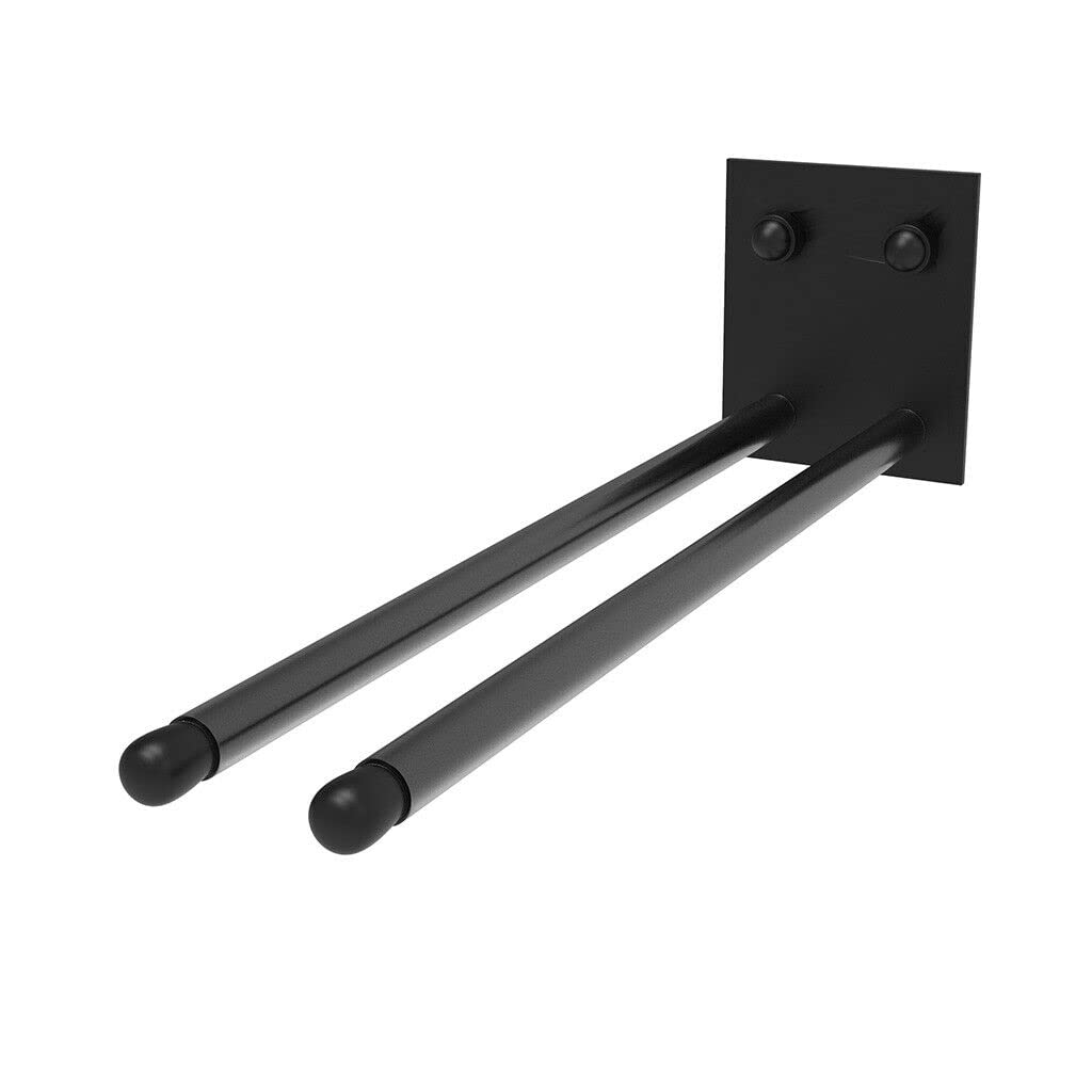 Ski Wandhalterung Skiwandhalter Stockhalter für zwei Paar Skier - Aufbewahrung und Halterung von Skier und Skistöcke, Wand Skihalter platzsparender Skiträger Stockhalter, bis 30 kg