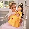 Muñeca American Girl, Disney, Princesa Belle, de 18 pulgadas, cabello largo y ondulado castaño, ojos marrones, incluye accesorios, edades 6+ 3