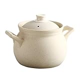 Solide dur: Ajoutez le pot d'argile de cuisinière solide à votre cuisine, que ce soit pour une utilisation ou une utilisation à domicile dans un environnement professionnel, il convient aux deux.