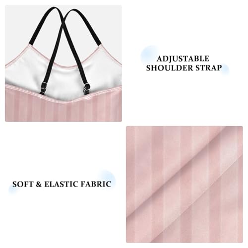 GuoChe Pink Stripes Girls 1-Piecing Swimsuits Swim Suits for Girls Bathing Suit Girl Beach Swimwear 7-8T3