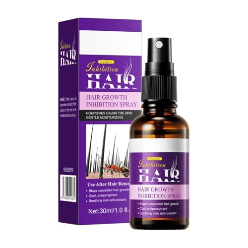 LINEDSON Hair Growth Inhibitor for Face, Permanent Hair Inhibitor Spray Legs Bikini Underarms Stop Hair Growth on Face, After Wax Care for Women & Men 1Floz