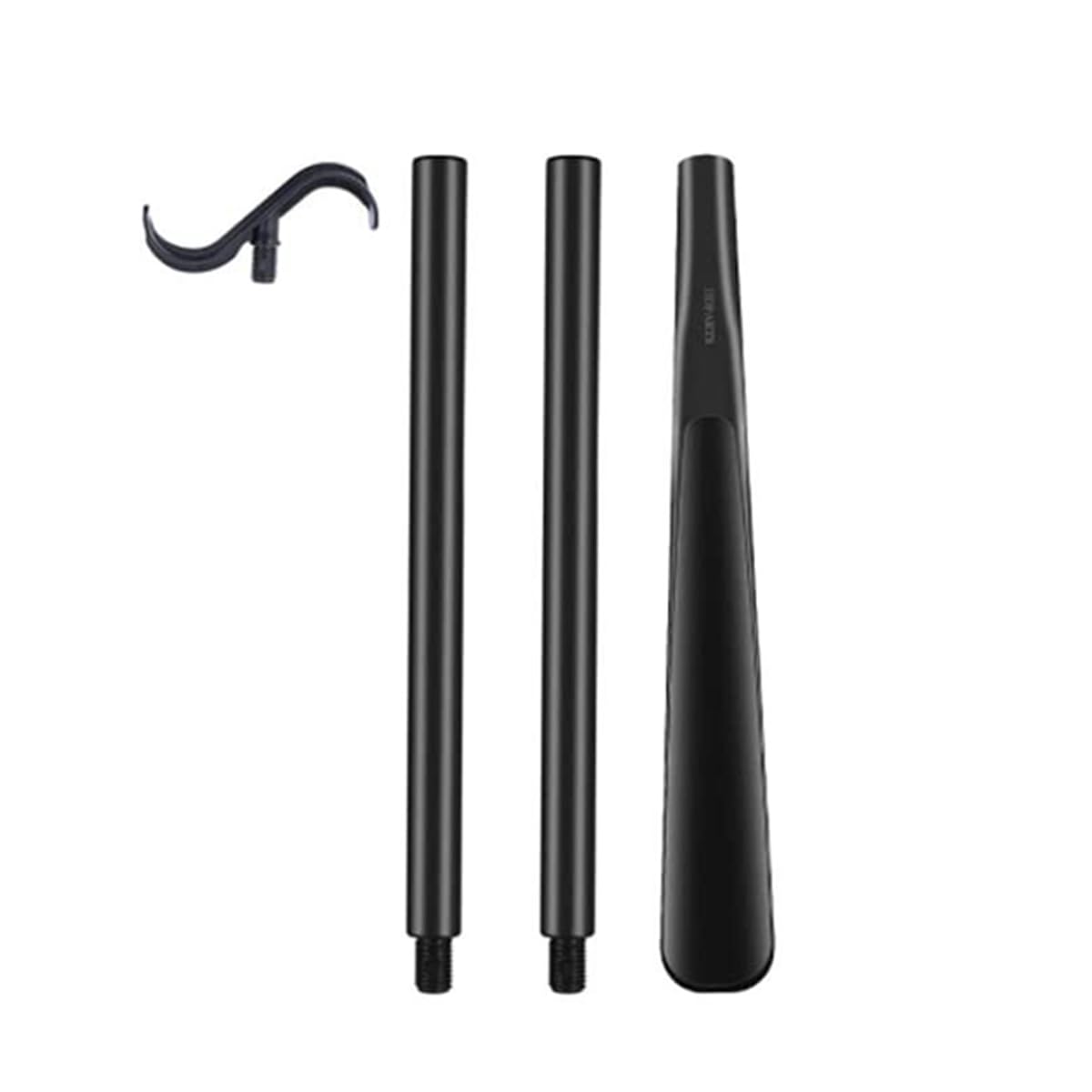 Calzador extra largo 3 en 1, ayuda para vestirse y sacacalcetines, herramienta ajustable para hombres, mujeres y personas mayores.