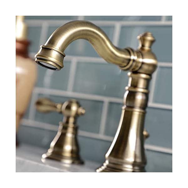   Kingston-Brass-Fauceture-FSC19733ACL-American-Classic-Widespread-Bathroom-Faucet-Antique-Brass