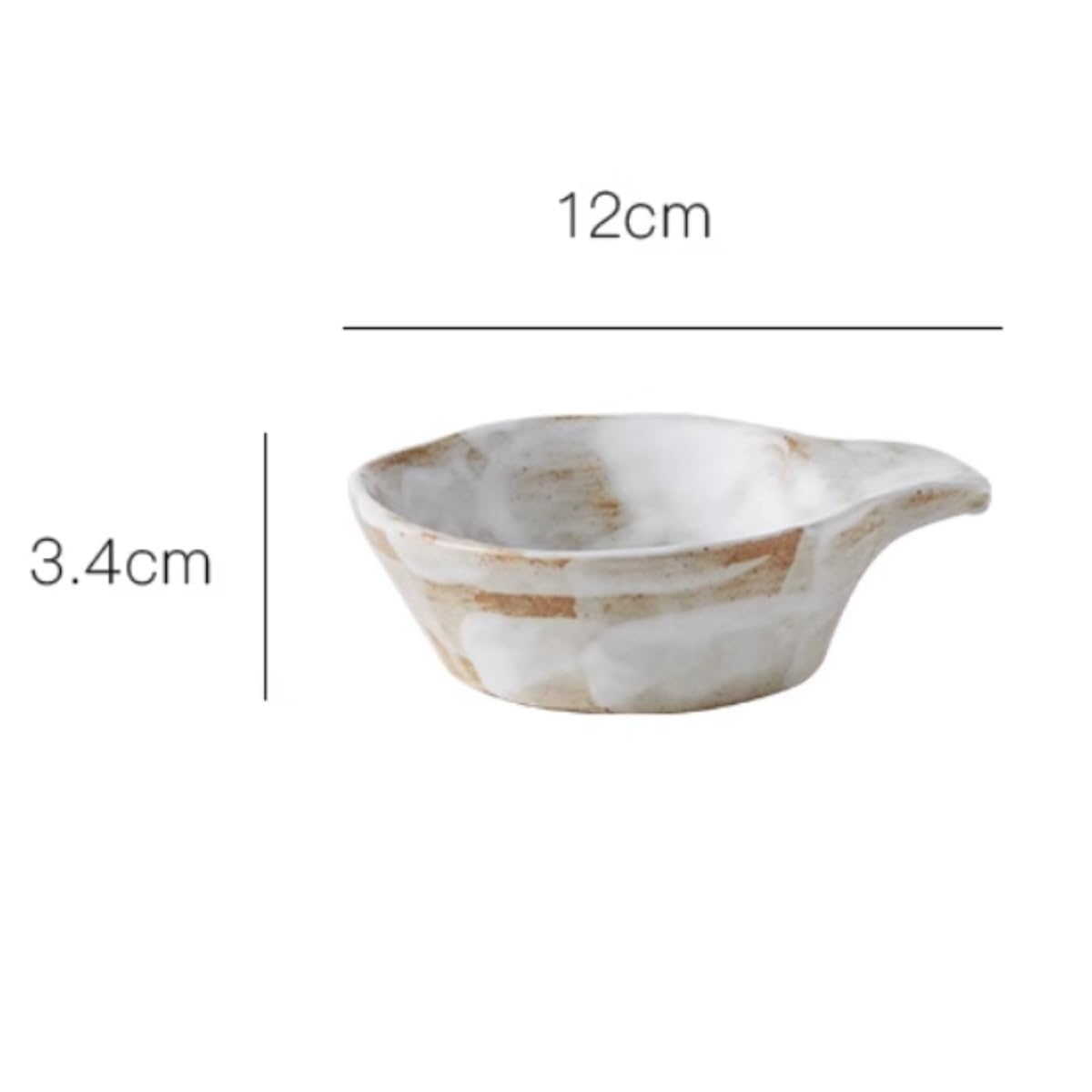Salsiera in ceramica per condimenti per insalata, salsiera e condimento, perfetta per uso domestico e ristorante, elegante accessorio essenziale per la cucina