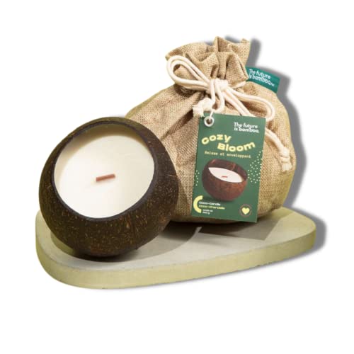 Coco-Candle, Long Burning - Over 50 Hours, Wood Wicked Candles ...