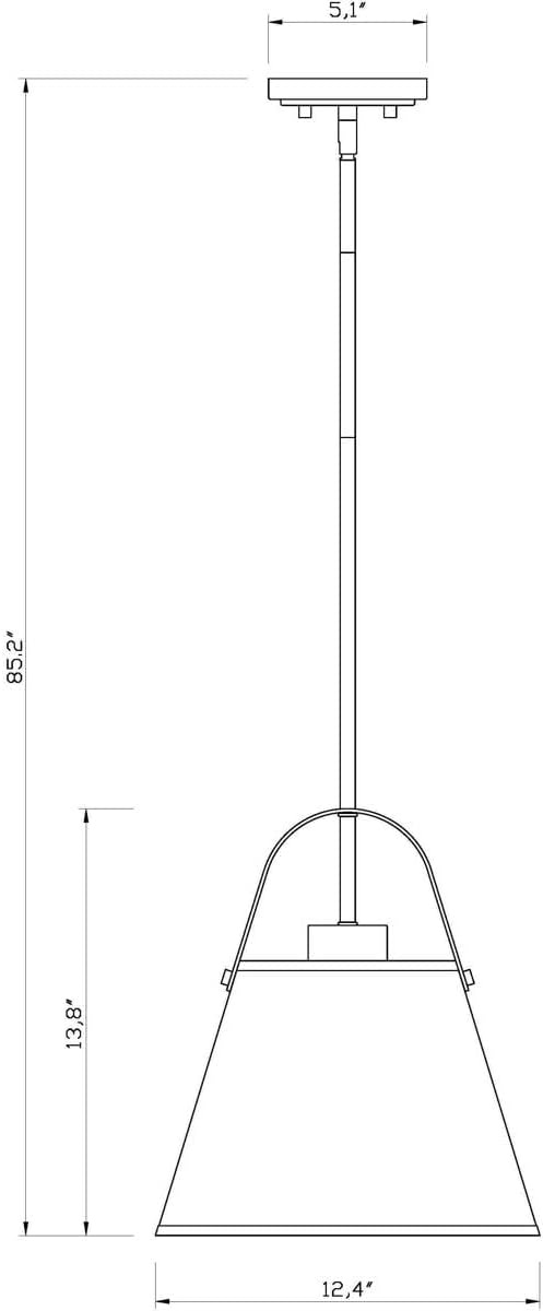Z-Lite 743P12-HBR - Pendants Indoor Lighting