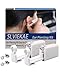 SLVIEKAE Ear Piercing Kit, 2-Pcs No Pain Easy Use at Home Ear Piercing Gun Kit Tool with Earrings Stud (White)