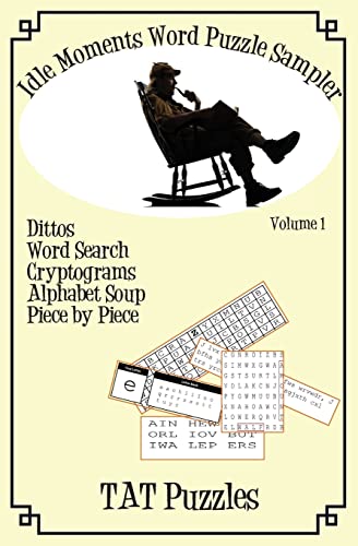 Idle Moments Word Puzzle Sampler (Volume 1)