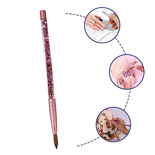 minkissy Caneta De Manicure Caneta De Unhas Escova De Caneta De Unhas Ferramentas De Arte De Unhas F