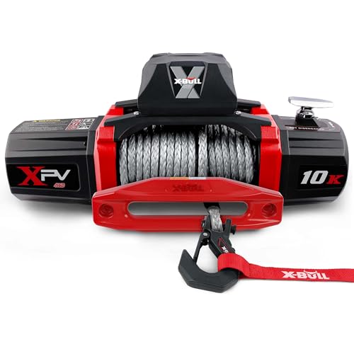 X-BULL Winch-10000 lb. Load Capacity Electric Winch Kit...