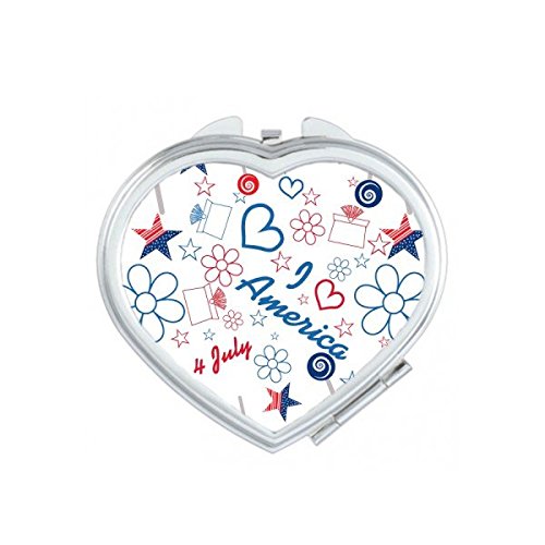 Miroir compact portable parfait pour les retouches maquillage