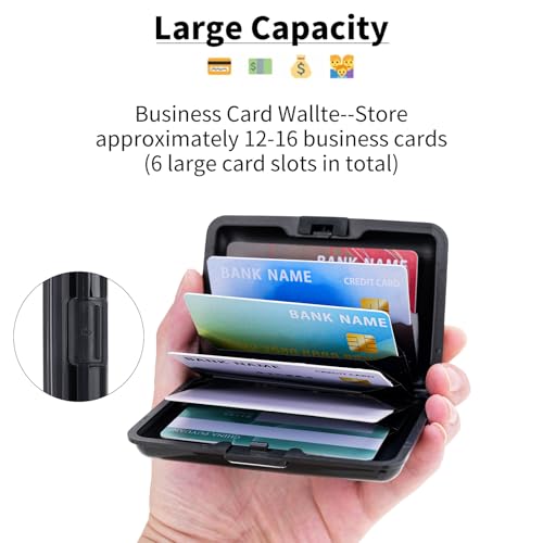 Image of Women Credit Cards Holder,RFID Blocking Protection Aluminum Metal Wallet for Men Women Business Card Holder