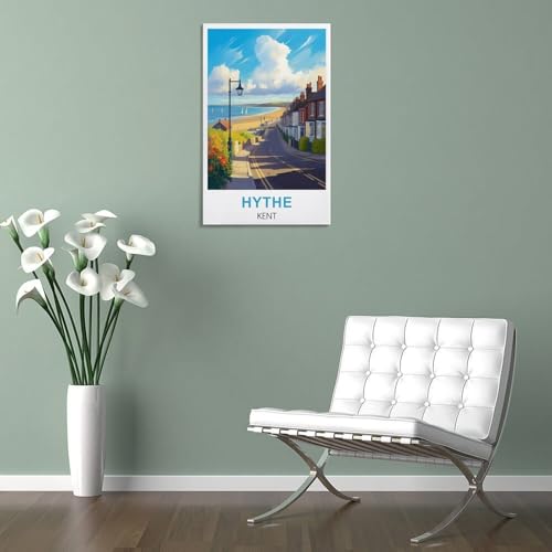 Poster Hythe Kent pour une decoration interieure moderne et voyageuse