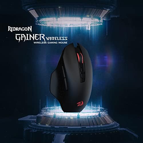 Redragon M656 Wireless Optical Gaming Mouse 4000 DPI Remapping Keys - 1