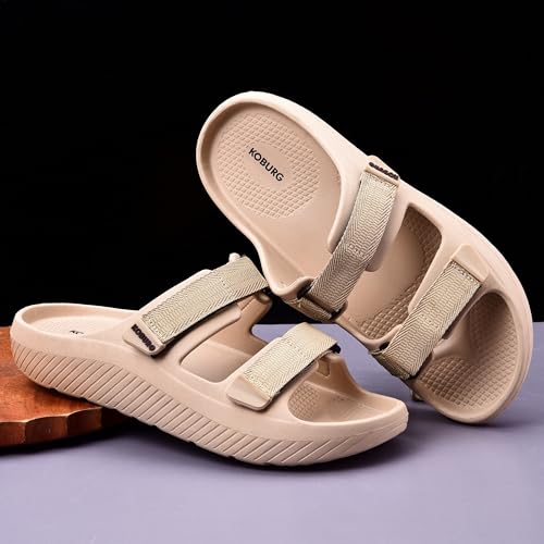 Image of KOBURG Nexa Pro Sandals for Men| Durable| Lightweight| Daily|Stylish l Comfortable|Antiskid|Easy to Clean Sandals| Extra Soft Slide|EVA Sole KS-264