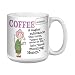 Tree-Free Greetings XM27794 Aunty Acid Artful Jumbo Mug, 20-Ounce, Magical Substance
