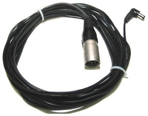 Cable de alimentación XLR LP 1XLR de 10 pulgadas de 3 pines para panel de luz led 2