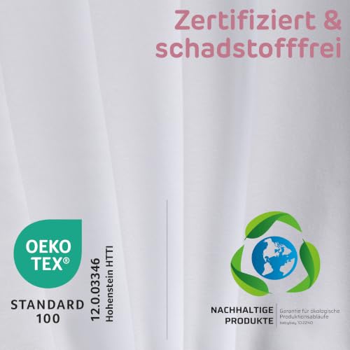 Foto von babybay Jersey Spannbetttuch Deluxe Doppelpack passend für Modell Original, weiß