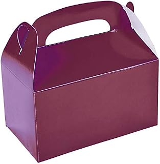 Party Boxes for Kids Purple Favor Boxes for Wedding Favor Boxes Kids Birthday Purple Box Gable Box Party Box Party Favor Box Treat Boxes Purple 12 Pk