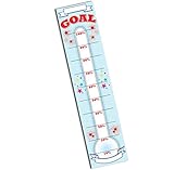 Goal Setting Fundraising Donation Thermometer - 11x48 - Dry Erase Reusable Paper Poster - Fundraiser...