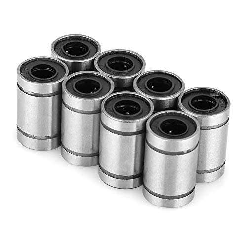 8pcs Roulement Linéaire à Billes 6MM LM6UU pour imprimante 3D( 6 * 12 * 19mm)