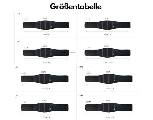 BLACKWILD Nierengurt Motorrad – Rückenstützgürtel und Rückengurt | Rückenbandage zur Gewichtsreduktion & Sportschutz, Motorradfahren, Radfahren, Gewichtheben, Fitnessstudio und Mehr (XL)
