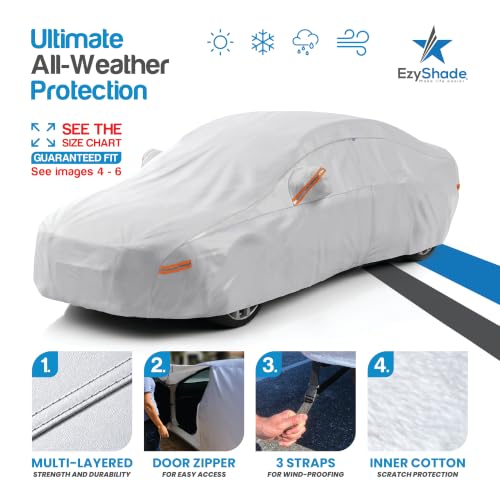 EzyShade Car Cover Waterproof All Weather
