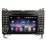 Erisin 7 pollici 8-core 4GB+64GB Android 14 Autoradio Bluetooth GPS Navigazione per Mercedes Classe A/B W169 W245 Viano Sprinter Vito VW Crafte r CarPlay Android Auto WiFi DSP DAB+ USB FM RDS CD DVD