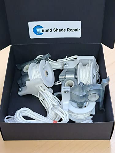 Cord Titler For Horizontal Blinds (Square Hp White & Silver, Pack Of 3) #TOP3