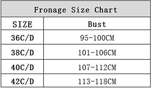 Miniatura 3 de Fronage Sujetador push up para mujer brasier sexy elástico sin costuras brasier deportivo brasier cómodo para dormir