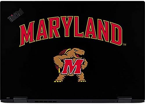 Skinit Decal Laptop Skin Compatible with Thinkpad X1 Yoga (3rd Gen 2018) - Officially Licensed College Maryland Design