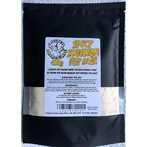 Mister Marinade Kentucky Southern Fry Coating Mix (400g Spicy) Suitable for Air Frying Cover