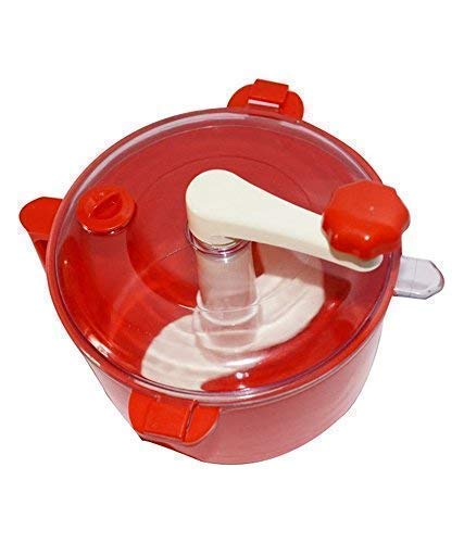 Atta Maker 2-in-1 Non-Electric Dough Maker & Hand Chakki | with Measuring Cups Set, Bread & Atta Mixer, Portable Plastic Body, Kitchen Hand Tool, Dough Kneading Machine-picture-36
