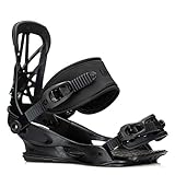 Union Flite Pro Snowboard Bindings Mens Sz L (10.5+) Black